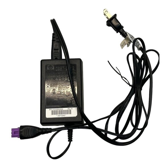 HP AC DC Adapter Power For Deskjet Officejet 0957-2242 F4280 J4580 C7280 C4795 - Picture 7 of 7